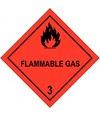 etichette adesive  flammable gas