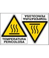 Adesivo 'temperatura pericolosa'