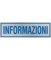 Pellicola adesiva per interni 'informazioni'