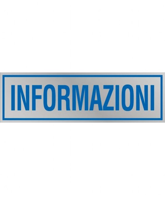 Pellicola adesiva per interni 'informazioni'