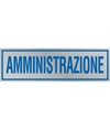 Pellicola adesiva per interni 'amministrazione'