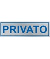 Pellicola adesiva per interni 'privato'