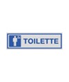 Pellicola adesiva per interni 'toilette' con simbolo disabili/uomo