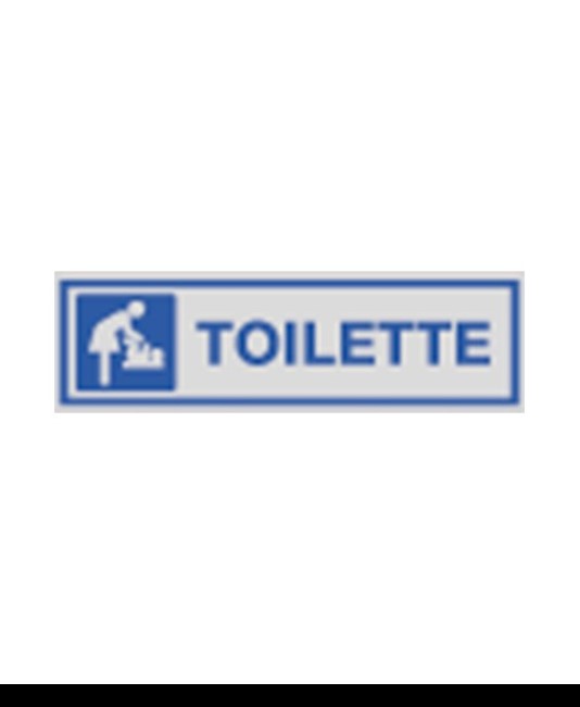 Pellicola adesiva per interni 'toilette' con simbolo donna e bambino