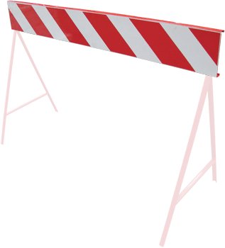 Barriera stradale senza gambe