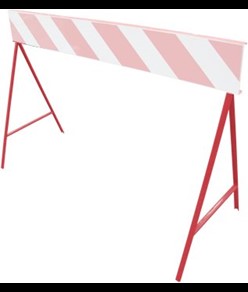 Supporti per barriera stradale  lamiera zincata