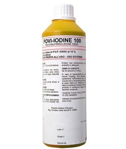 Disinfettante a base di iodopovidone - al 10% di iodio - 500 ml  Povi-iodine