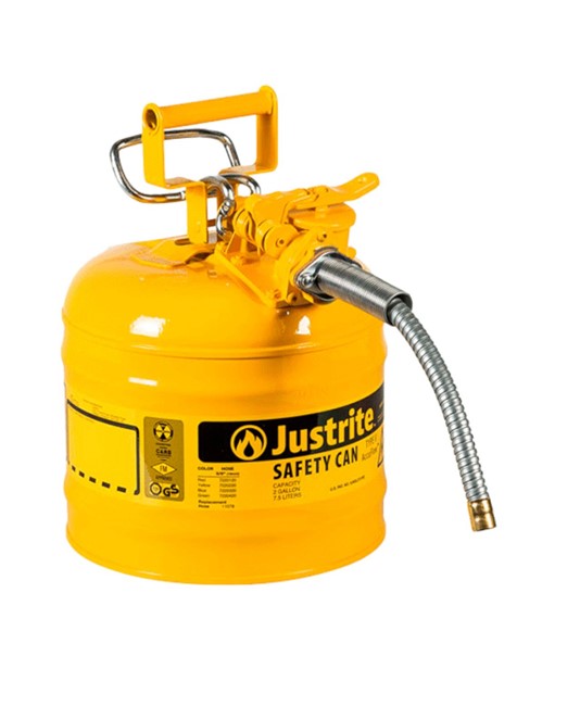 Contenitore in acciaio con erogatore flessibile Contenitore in acciaio con erogatore flessibile