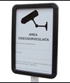 Cornice porta cartelli per colonnina