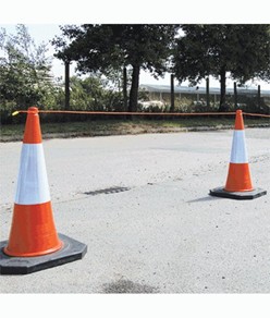 Cono stradale pesante in HDPE