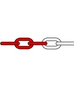 metri di catena in plastica  di sicurezza metri di catena in plastica  di sicurezza