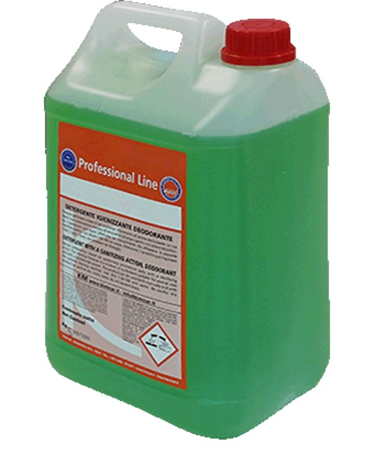 Detergente sanitizzante profumato al pino