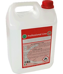 Gel sanificante per le mani, senza risciacquo, soluzione idroalcolica 62%, tanica da 5 lt.