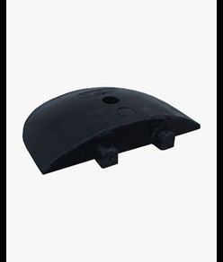 Dosso rallentatore artificiale con passacavi