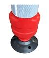 Delineatore stradale cilindrico in plastica Delineatore stradale cilindrico in plastica