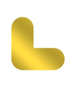 delimitatori a L da pavimento in PVC