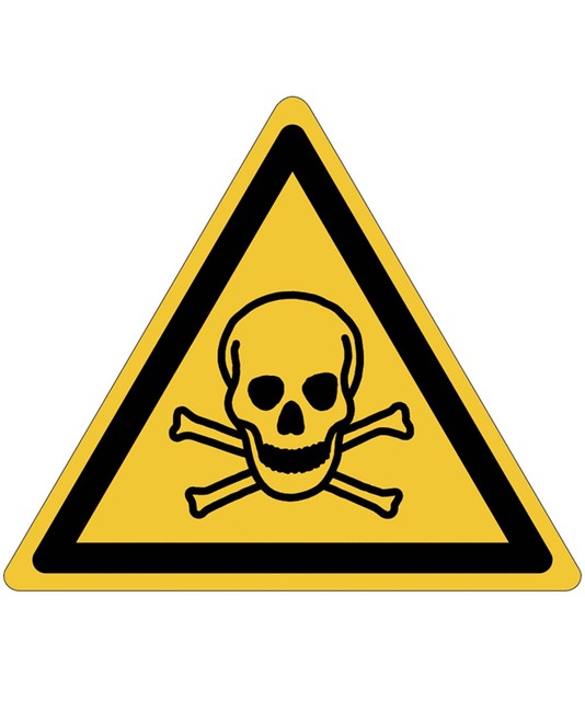 Cartello pericolo pericolo intossicazione Cartello pericolo pericolo intossicazione
