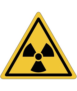 etichette adesive  materiale radioattivo