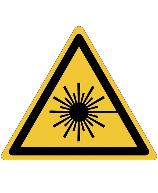 Cartello pericolo 'Raggi laser' Cartello pericolo 'Raggi laser'