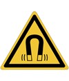 Cartello pericolo  campo magnetico