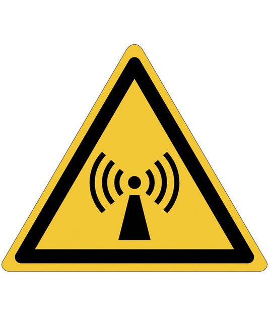 Cartello pericolo radiazioni non ionizzanti Cartello pericolo radiazioni non ionizzanti
