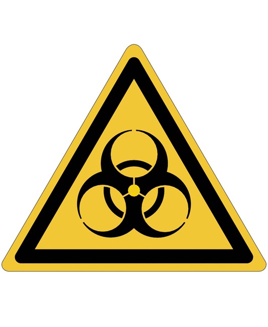 Cartello pericolo rischio biologico Cartello pericolo rischio biologico