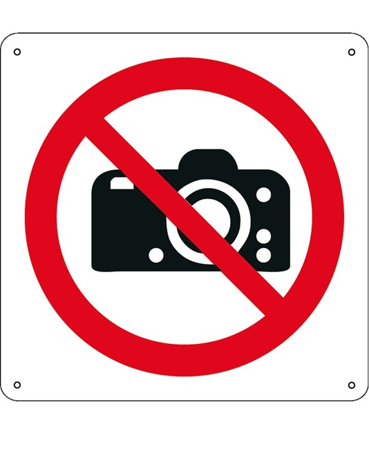 Cartello vietato vietato fotografare Cartello vietato vietato fotografare