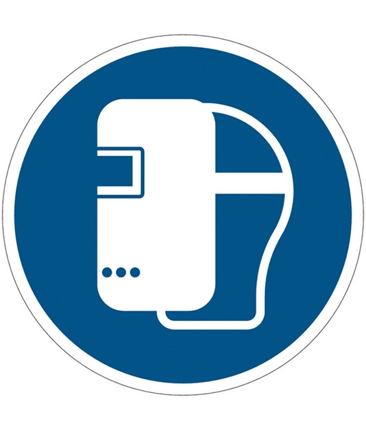 etichette adesive obbligo  indossare la maschera per saldatura etichette adesive obbligo  indossare la maschera per saldatura