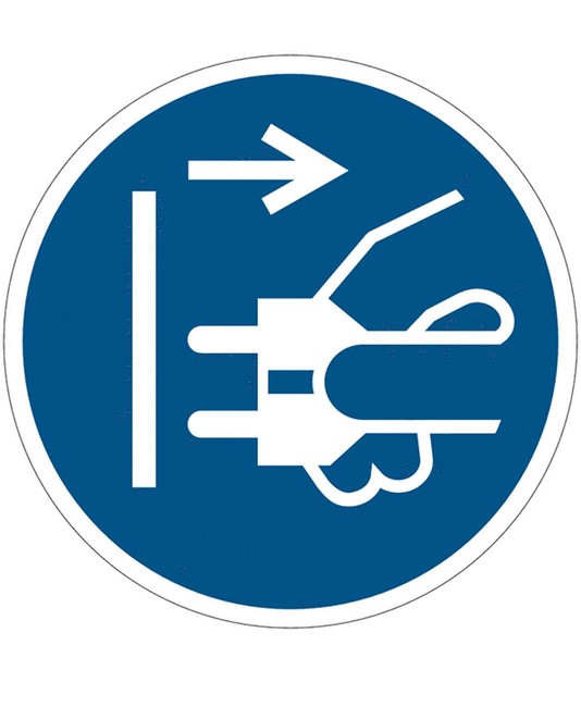 etichette adesive obbligo  staccare la corrente etichette adesive obbligo  staccare la corrente