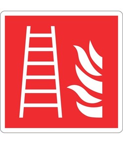 Cartello antincendio 'scala antincendio'