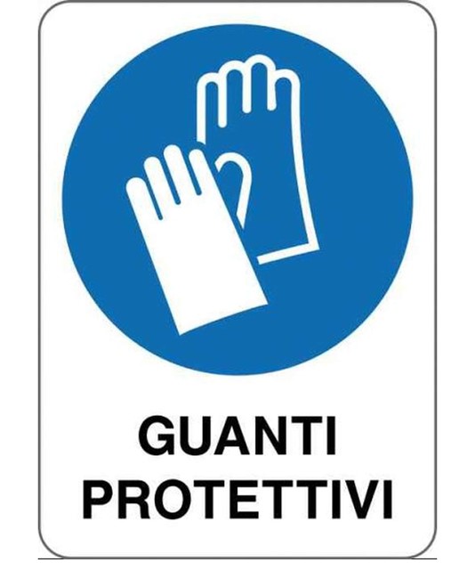 etichette adesive obbligo  guanti protettivi etichette adesive obbligo  guanti protettivi
