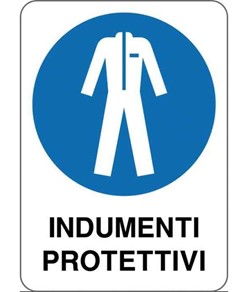 etichette adesive obbligo  indumenti protettivi