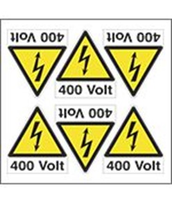 Adesivo pericolo per impianti elettrici Adesivo pericolo per impianti elettrici
