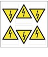 Adesivo pericolo per impianti elettrici Adesivo pericolo per impianti elettrici