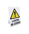 Cavalletto Bifacciale Lavori in Corso