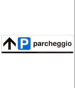 Cartello 'parcheggio'