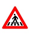 Cartello attraversamento pedonale Cartello attraversamento pedonale
