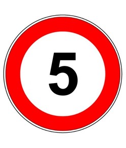 Cartello limite di velocità