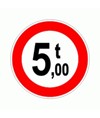 Cartello transito vietato ai veicoli con massa superiore a t Cartello transito vietato ai veicoli con massa superiore a t