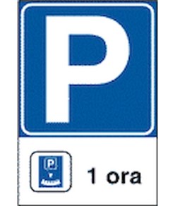 Cartello Parcheggio con Disco Orario