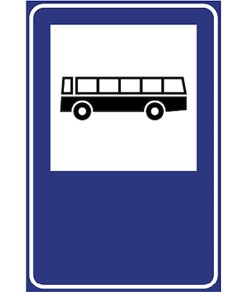 Cartello fermata autobus