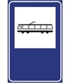 Cartello fermata tram