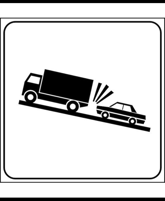 Pannello integrativo  autocarri in rallentamento