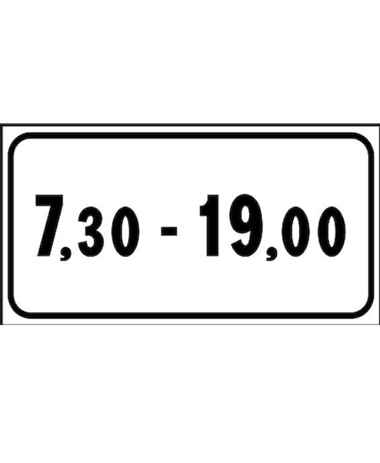 Pannello integrativo validità 7-30 - 19 Pannello integrativo validità 7-30 - 19