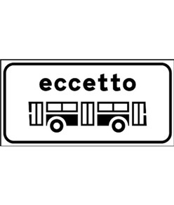 Pannello integrativo eccetto