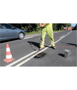 Bruciatore per segnaletica termoplastica