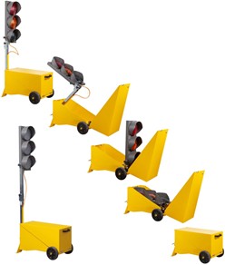 Impianto semaforico mobile a led Impianto semaforico mobile a led