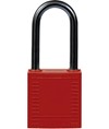 lucchetti di sicurezza con corpo in nylon e arco in alluminio lucchetti di sicurezza con corpo in nylon e arco in alluminio