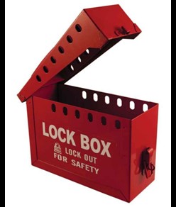 Lock box per bloccaggio/sbloccaggio macchinari