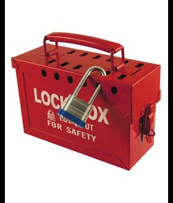 Lock box per bloccaggio/sbloccaggio macchinari